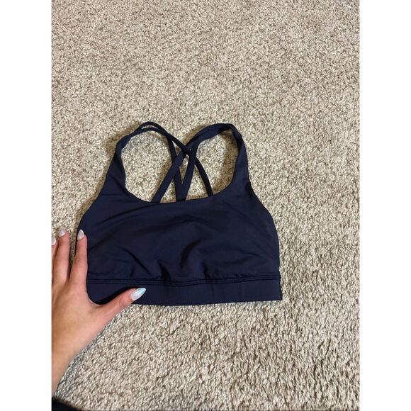 Lululemon Navy Sport Bra - Picture 2 of 3